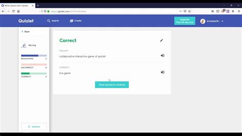 Select open file, let the file access your computer, and then let. . Quizlet write